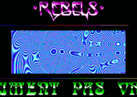 Colors/Rebels - The Main part. The Rebels logo originally comes from Artifical Dreams by Rebels on Amiga and was drawn by Static.