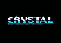 This logo originally comes from Crystal Synphonies (a Music disk) by Rebels on Amiga and was drawn by Uno/Scoopex.