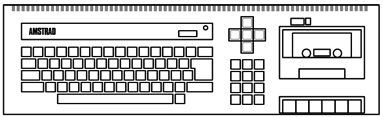 Amstrad CPC 464 keyboard