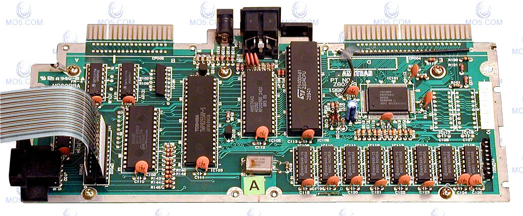 An Amstrad CPC 464 motherboard, Revision 4.