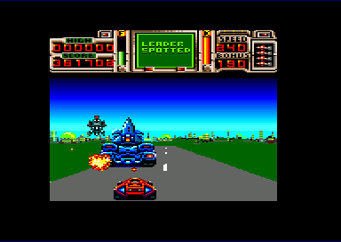 Fire and Forget II - Ingame screen (Titus, 1990)