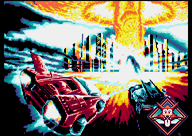 Fire and Forget II - Title screen (Titus, 1990)