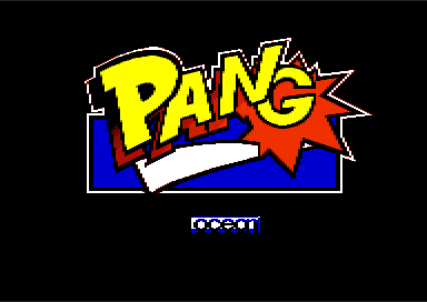 Pang - Title screen (Ocean, 1990)