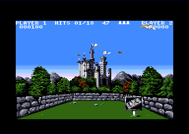 Skeet Shoot - Ingame screen (Trojan, 1990)