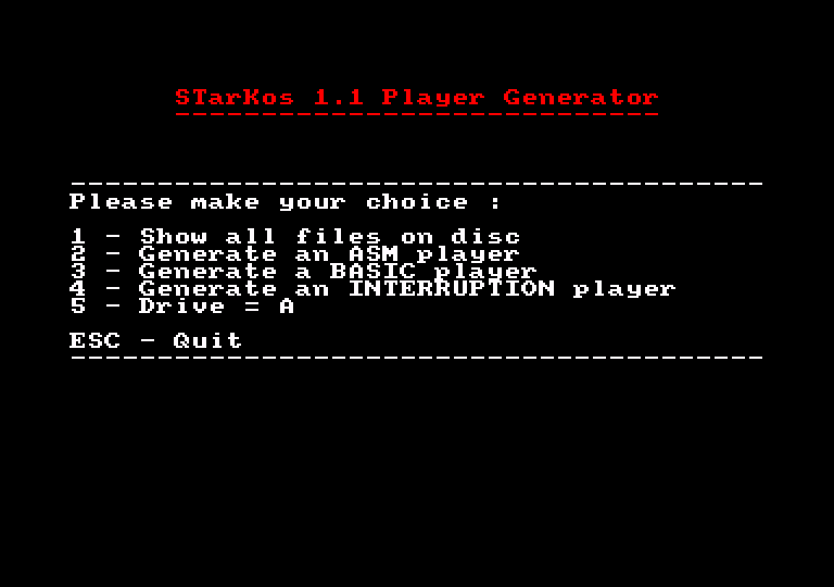 Générateur de player