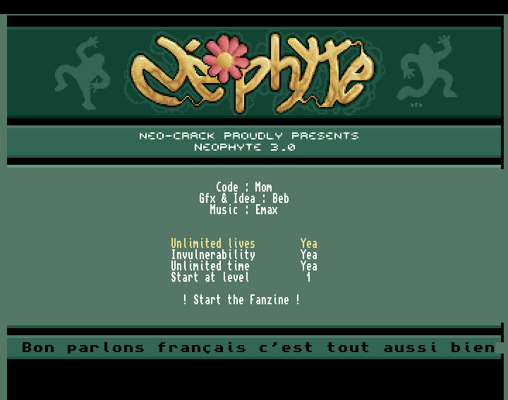 Néophyte 3: Intro