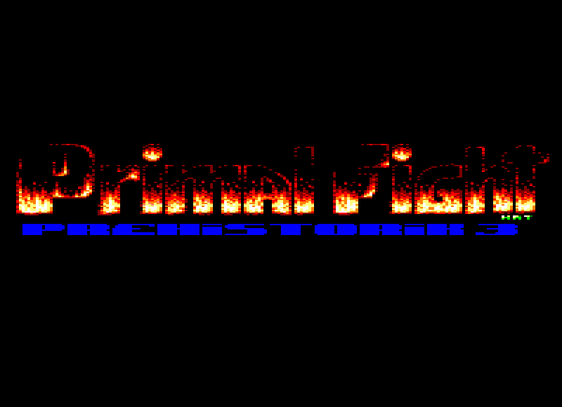 Primal fight logo for AST System (Unreleased) (1995)