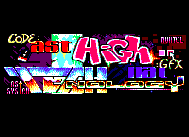 And again for High Technology by AST System. This one was supposed to be used with an S&Koh like effect...  (Unreleased) (1996)